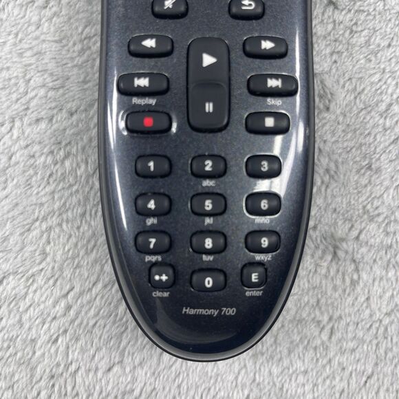 Logitech Harmony 700 Universal Programmable Remote Control Tested Black - Picture 4 of 10